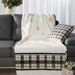 Koc świąteczny ANGEL 150 x 200 cm biały