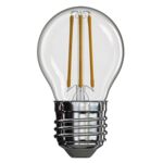 Żarówka LED Filament mini globe 3,4 W E27 ciepła biel