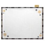 Podkładka dekoracyjna ANGEL 45 x 45 cm biały 4 sztuki