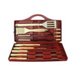 Zestaw sztućców do grilla w walizce 12 elementów Landmann