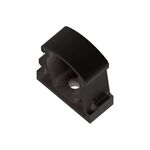 Uchwyt czarny U-20 zamykany 5 sztuk