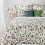 Komplet pościeli SPRING 220 x 200 cm + 70 x 80 cm/x2 biały