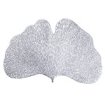 Podkładka dekoracyjna GINKO 30 x 45 cm srebrny