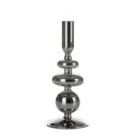 Świecznik dekoracyjny HANA01, 9 x 21 cm stalowy