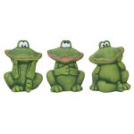 Figurka ogrodowa żaba 10 x 23 cm mix wzorów