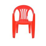 Krzesełko dziecięce plastikowe mix kolorów 36 x 52 cm