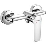 Bateria natryskowa ścienna GAVA bez zestawu natryskowego chrom