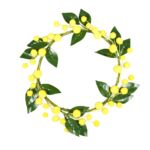 Wieniec wiosenny z kuleczkami śr. 20 cm