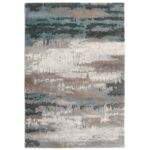 Dywan Diamond New 120 x 160 cm ombre turkusowo beżowy