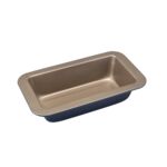 Blacha nieprzywieralna FELICIA 21 x 11 x 5 cm granatowo-złoty