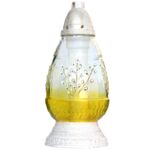 Znicz szklany 32,5 cm Z-98/Ż żółty