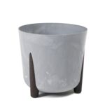Donica FRIDA 18 cm szary beton