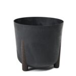 Donica FRIDA 21 cm czarny beton