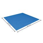Mata pod basen 274 x 274 cm niebieska Bestway