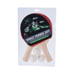 Zestaw do tenisa stołowego 2 rakietki + 3 piłeczki