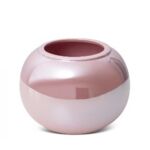 Wazon dekoracyjny SIMONA1 22 x 22 x 16 cm różówy