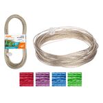 Linka stalowa do bielizny 20 m mix