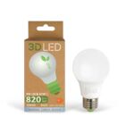 Żarówka LED E27 9W barwa zimna 3D