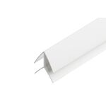 Listwa kątowa zewnętrzna do paneli ściennych PVC 3 m biała Cezar