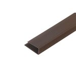 Listwa startowa do paneli ściennych PVC 3 m brązowa Cezar