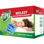 Wkłady do elektro na komary 10 sztuk EXPEL