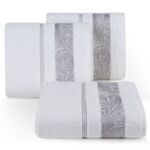 Ręcznik kąpielowy Sylwia 50 x 90 cm biały