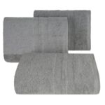 Ręcznik bawełniany Gala 70 x 140 cm srebrny