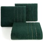 Ręcznik bawełniany Dali 30 x 50 cm ciemnozielony