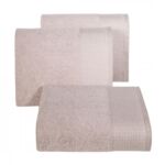 Ręcznik frotte Luna 70 x 140 cm pudrowy