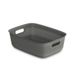 POJEMNIK OPENSTORE 39X29X13CM 10L SZARY (5510)