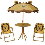 Zestaw mebli dziecięcych lew żółty