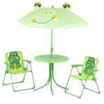 Zestaw mebli dziecięcych żabka zielony