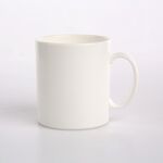 Kubek gładki mały 220 ml biały