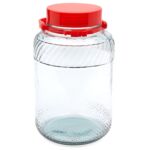 Słoik z plastikową pokrywką 3 l