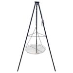 Grill ogniskowy na trójnogu ruszt 51 cm