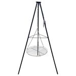 Grill ogniskowy na trójnogu ruszt 55 cm