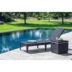 Leżak ogrodowy Jaipur grafitowy Keter