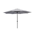 Parasol ogrodowy uchylny szary