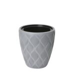 Doniczka Flow 30 cm platyna