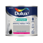 Farba akrylowa Dulux Rapidry 400 ml SAT stalowa szarość