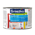 Farba emaliowa Supermal akrylowy A303 Cappuccino półpołysk 0,4 l Śnieżka