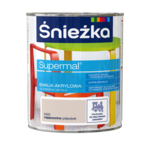 Farba emaliowa Supermal akrylowy A303 Cappuccino półpołysk 0,8 l Śnieżka