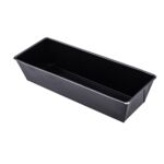 Keksówka 39 x 11 x 7,5 cm fakturowana czarna