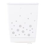 Ociekacz na sztućce z podstawką biały