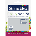 Farba lateksowa Barwy Natury TESTER gwiezdna droga 195 25 ml Śnieżka