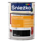 Supermal Emalia Nitro czarny N505 0,8 l Śnieżka
