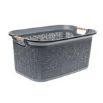 Kosz na pranie Tonga 30 l szary