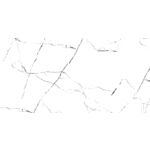 Gres szkliwiony ALASKA WHITE 60 x 120 cm rektyfikowany HIGH GLOSSY