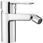 Bateria bidetowa Corio chrom stojąca bez zamknięcia odpływu