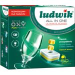 Tabletki do zmywarek all in one P-Free 50 szt. 900 g LUDWIK